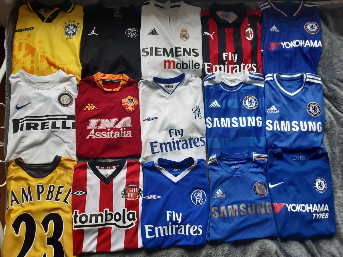 Others football shirts from my collection #footballshirts #shircollection