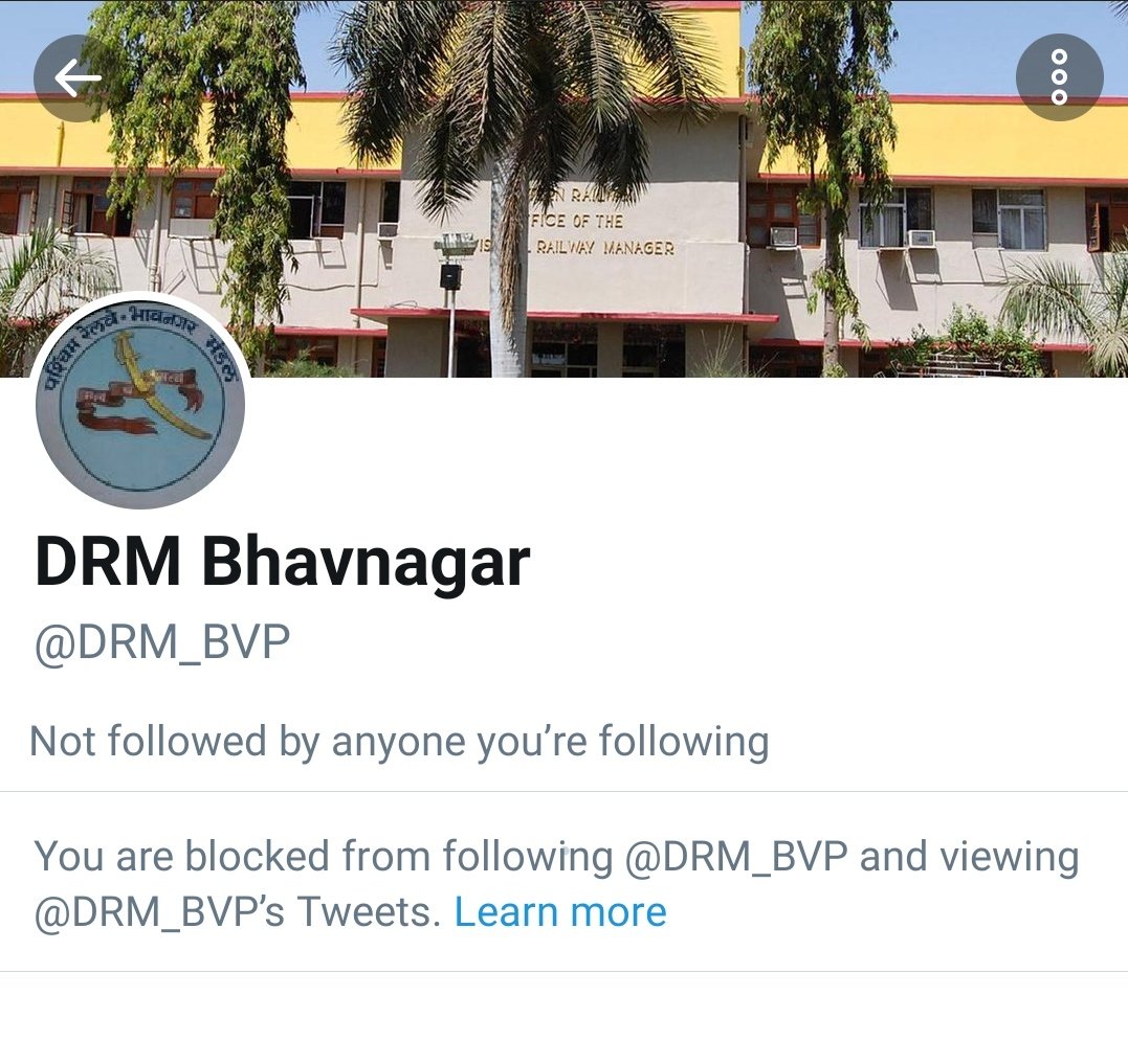 BmsBrms's tweet photo. We of the @bmshq | @brmsunion | @BmsPrkp | @BmsBrms ( #PRKP_BVP ) are fully aware that it is our moral as well as binding responsibility to keep Shri Prateek Goswami @DRM_BVP & his family fully protected from the #CovidPandemic here at #Bhavnagar !
So what if we are #blocked ! https://t.co/cJo4AwV0ya