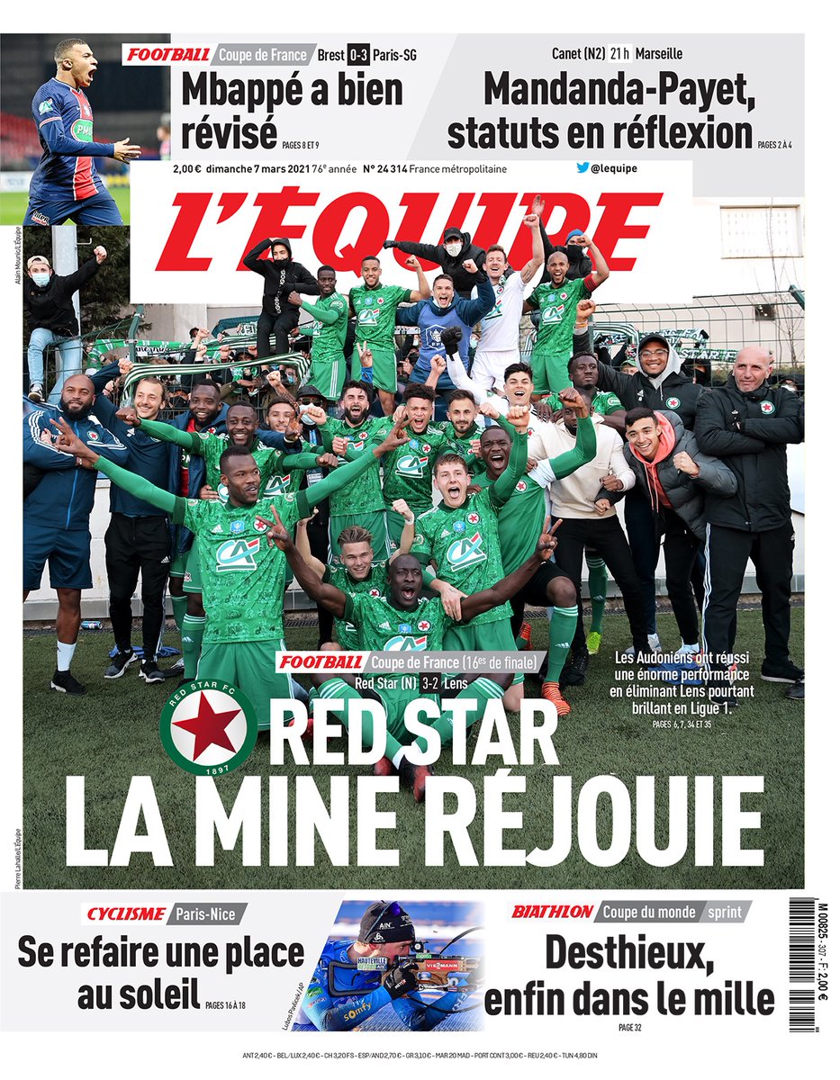 RedStarFC's tweet photo. How It’s Going / How It Started 👊🏻 #AllezRedStarFC #REDRCL https://t.co/xwXSPLnqbK
