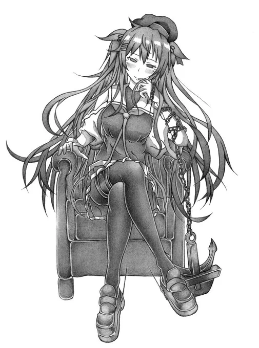 最近自分の押しの村雨ちゃん(改二ばかりだけど…) こういう属性の塊てな娘は好き #艦これ #村雨 
