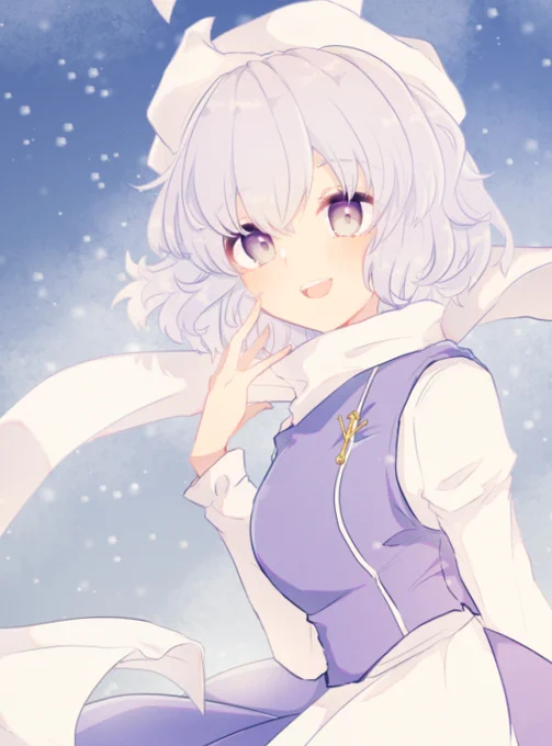 静岡例大祭で頒布する東方ボードゲーム『東方CalamityDice』にて
レティを描かせていただきました!

#東方CalamityDice
@TouhouCalamity 