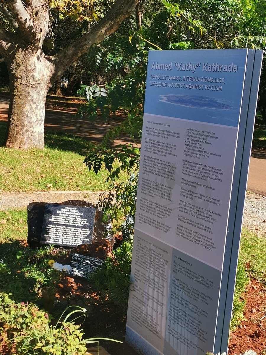 - <a href="/KathradaFound/">Kathrada Foundation</a>.The Ahmed Kathrada site of memory looks great as does the resting places of Hugh Masekela, Willie Kgotsisile, Beyers Naude and Reg September - all on the same corner. Thanks to team who helped with today's clean up.