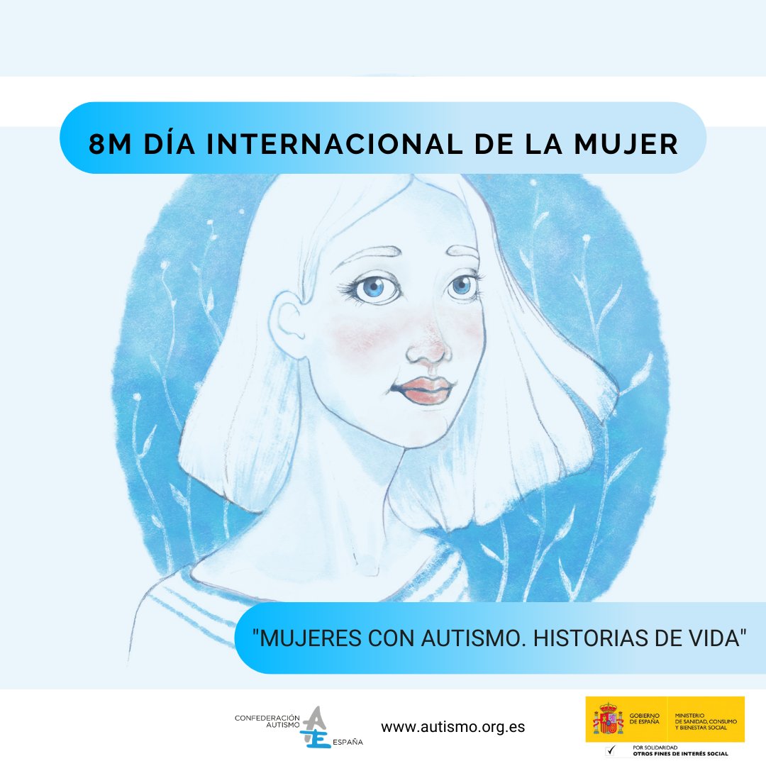A pesar del aumento de diagnósticos en niñas y mujeres en los últimos años, existe poca investigación con perspectiva de género en el ámbito del #autismo. Por ello, en 2018 establecimos una línea de actuación sobre género y #TEA. Conoce más mañana en nuestras redes sociales #8M