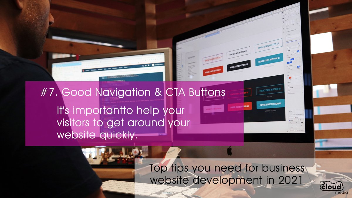 AppsandWebsites's tweet photo. 22 top tips you need for business website development in 2021 = 7. Good Navigation - it's important to help your visitors to get around your website quickly
Learn more = https://t.co/KWo1hNrZaR
#goodnavigation #websitedesign #webdesigncompanyyorkshire #digitalmarketingagency https://t.co/BpJGrqP72s