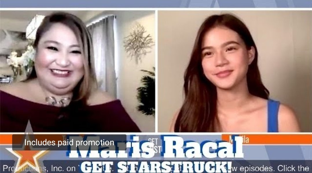Get Starstruck with Maris Racal
LINK: youtu.be/hJRCEgeXKGM

#MarisRacal <a href="/MissMarisRacal/">Maris Racal</a>