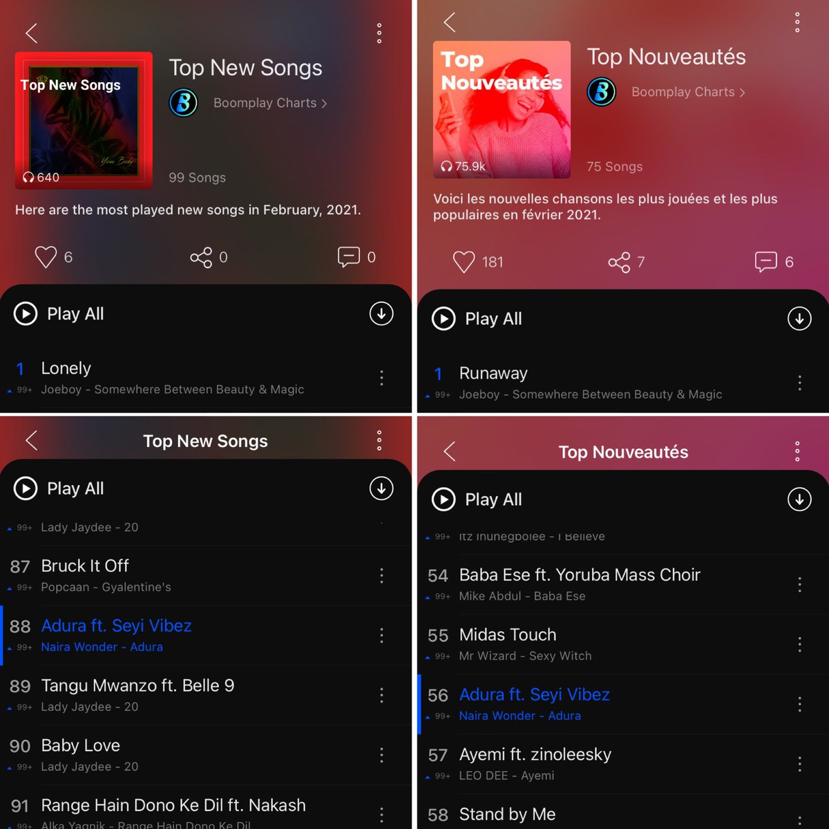 NairaWonder's tweet photo. #Adura by me ft. @seyi_vibez on @BoomplayMusicNG Official Playlists 🔥 
Thank you @BoomplayMusicNG ❤️

Link: https://t.co/XhWI8nSgNu

Cc: @zefayo_ https://t.co/kSjomuMsxm
