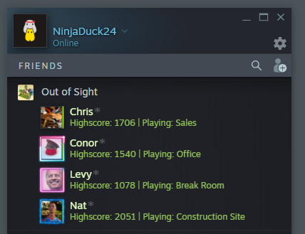 NinjaDuck Games | Out of Sight tweet media