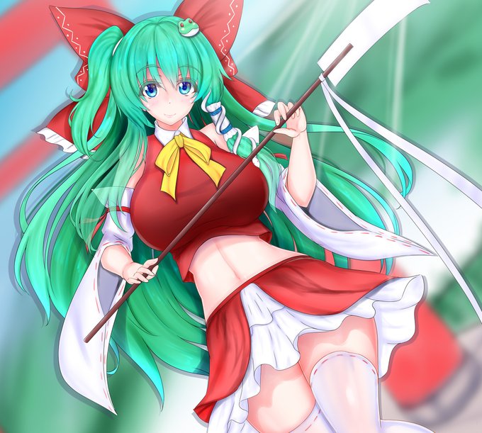 早苗祭り #東方Project 
早苗さんの日ということで 