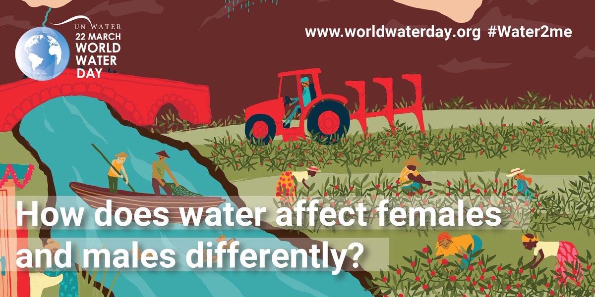 UN_Water's tweet photo. How does water affect females and males differently?
Join the conversation about water and help shape the forthcoming #WorldWaterDay campaign, leading up to 22 March 2021.

#ChooseToChallenge  #IWD2021 https://t.co/YhBlnsMWC2