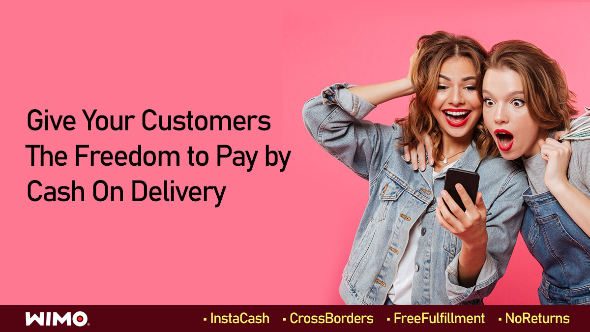 With <a href="/ShipWimo/">WIMO</a>, offer your customers the choice to pay by COD

Also, receive your remittance amount within a day of order delivery with our InstaCash COD feature.

Sign up today: lnkd.in/gVUZX4g

#wimo #ecommerce #cod #saudiarabia #smallbusiness #uaebusiness