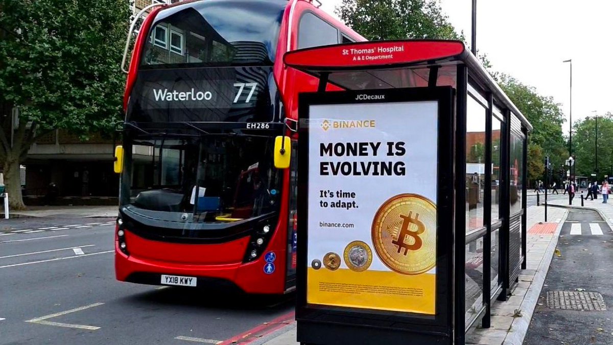 Binance tweet media