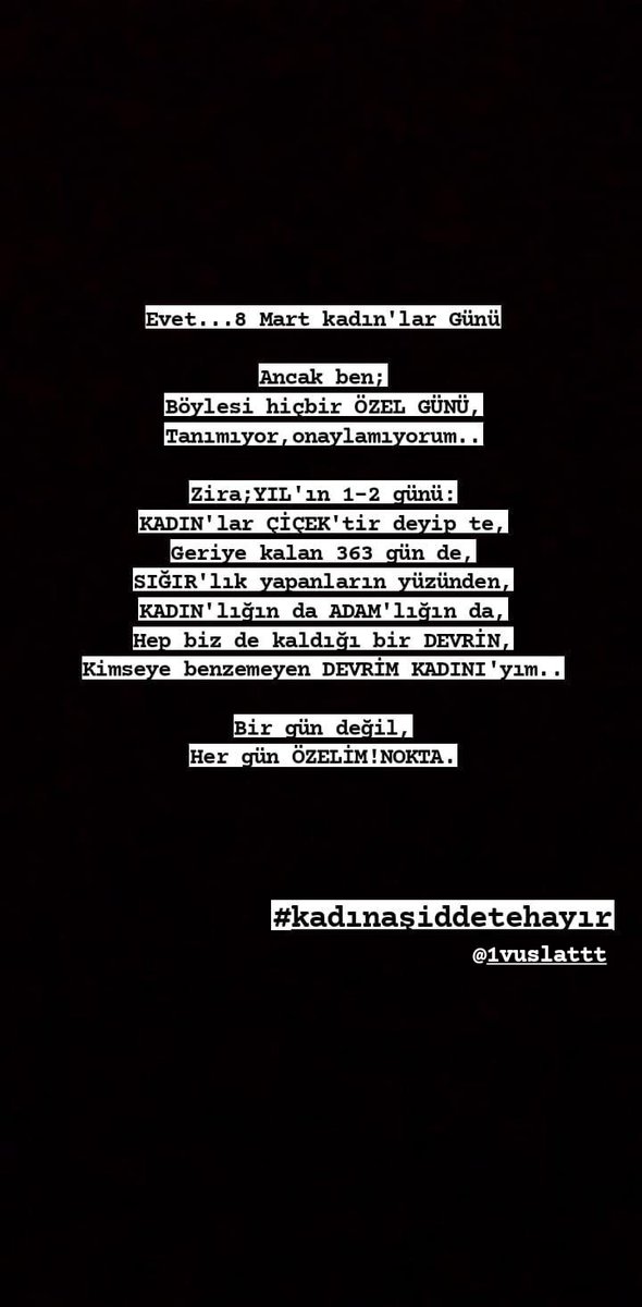 NOKTA.
#KadinaSiddeteHayir 
#İstanbulSoezlesmesiYasatır