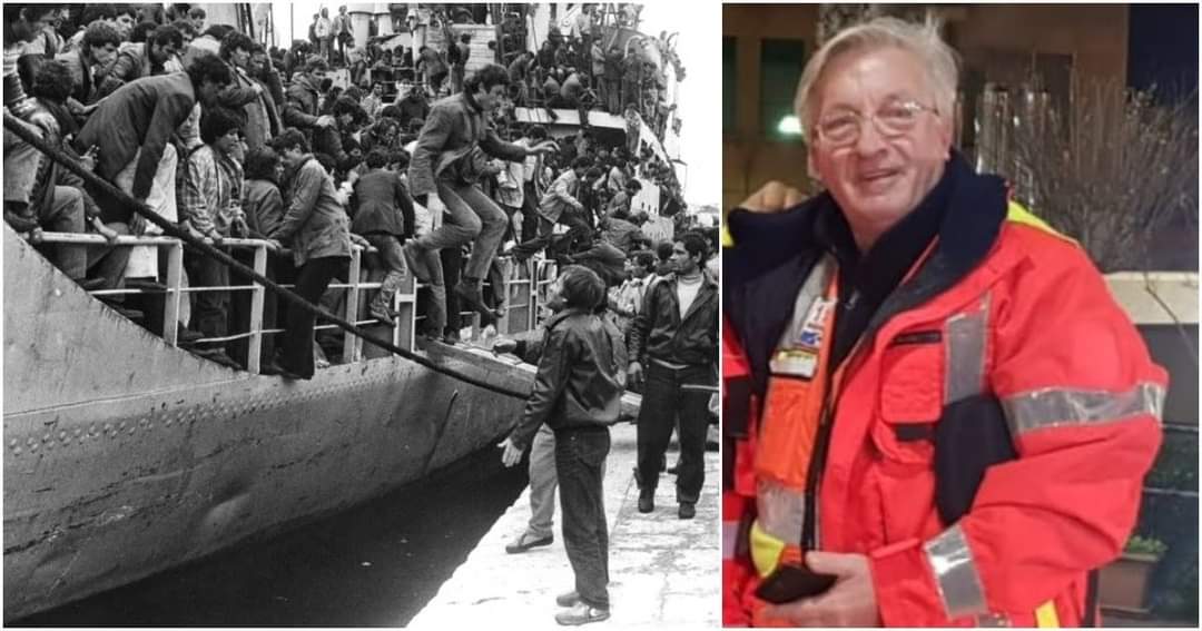 Teresa01734956's tweet photo. AMARCORD
A proposito dell'esodo degli albanesi in Puglia, nel lontano 7 marzo 1991
Il Sud è cuore che accoglie...❤️ che palpita e combatte. 
#7marzo2021 
#SUD 
#orgogliomeridionale https://t.co/9TKbk0bAJp