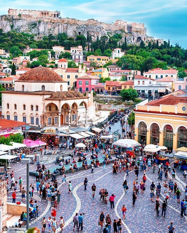 Monastiraki 🇬🇷 Athens
               💙 Greece 💙