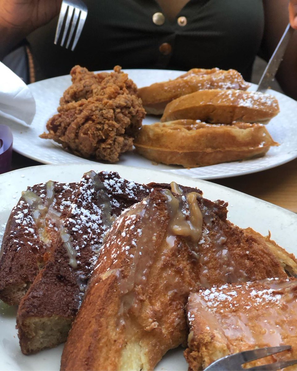"...The service was AMAZING! Food, AMAZING! Chicken &amp; Waffles is definitely a go-to. The drinks, AMAZING! Even with Covid restrictions they did an amazing job staying safe." Thanks, India! 

Join us for an amazing time! 😁Reservations/takeout/delivery: rustiktavern.com