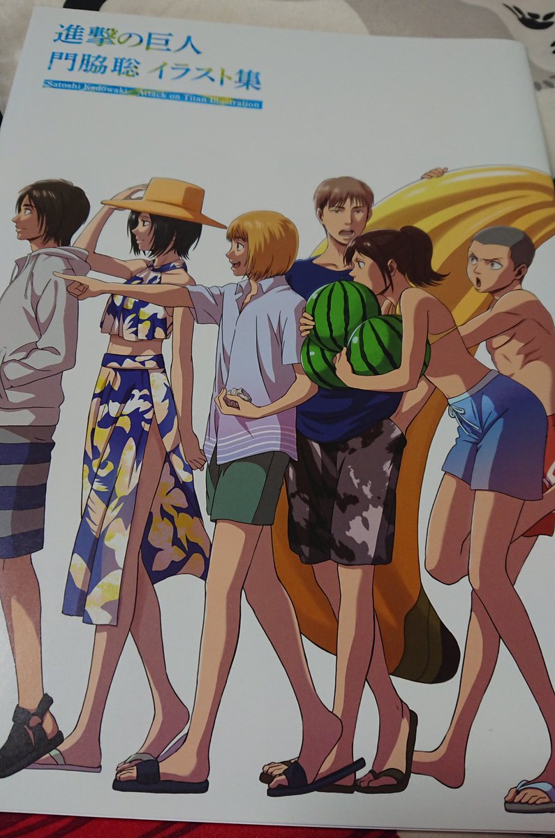 さりっち 美化されたサシャの食事シーンはこのイラスト集に載ってます Shingeki さりっち 美化されたサシャの食事シーンはこのイラスト集に載ってます Shingeki