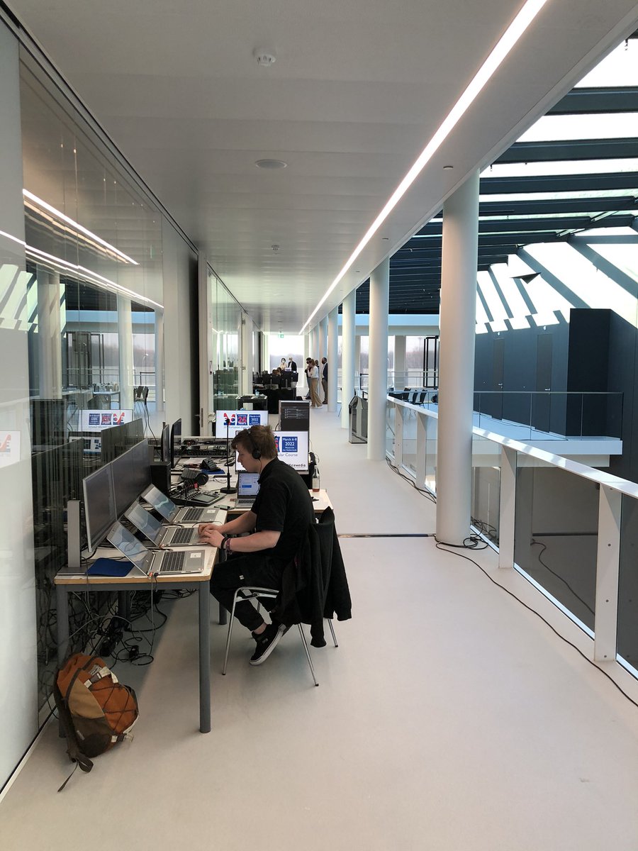 Behind the scenes! <a href="/EVC/">EVC</a> 2021 #evc2021 #Maastricht #europeanvascularcourse #behindthescenes