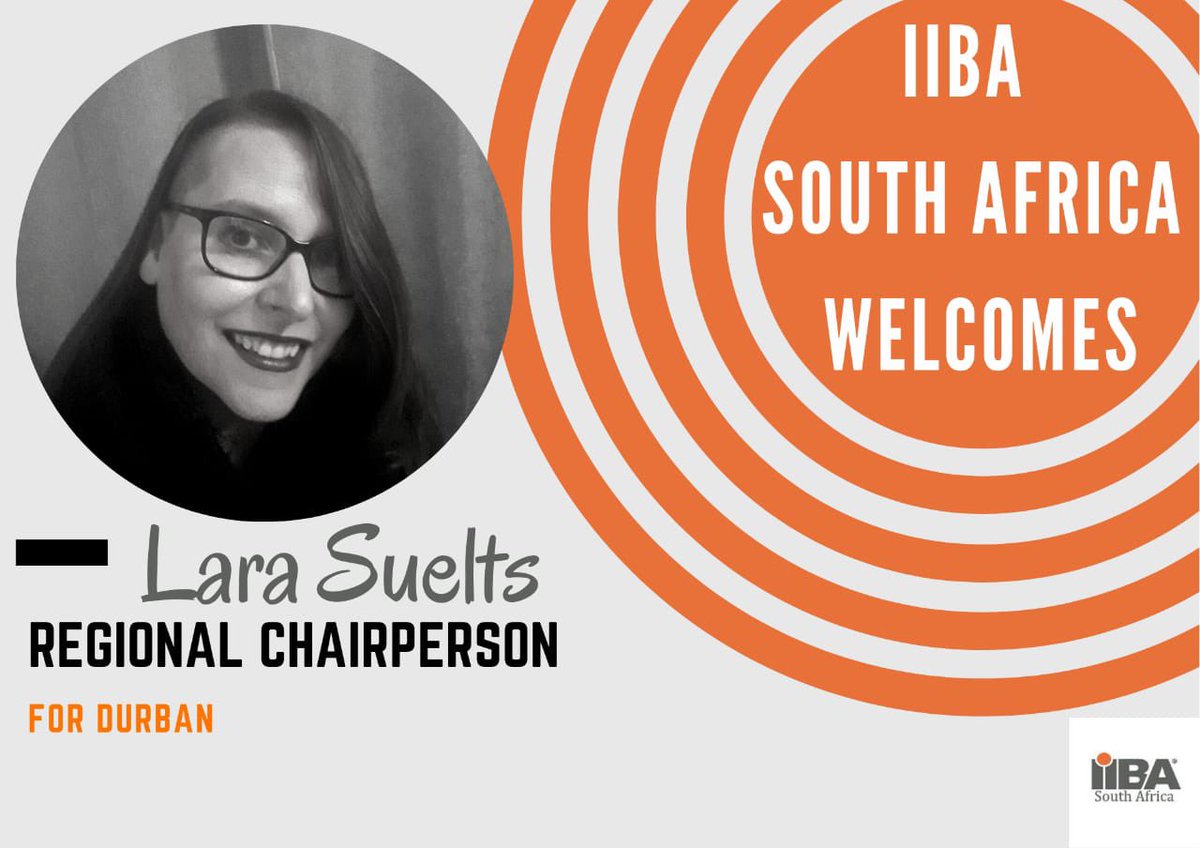 IIBASA's tweet photo. Congratulations and Welcome to Lara Sueltz. Our newly appointed Regional Chairperson for Durban. Looking forward to a great year ahead. https://t.co/oWdKalXLpl
