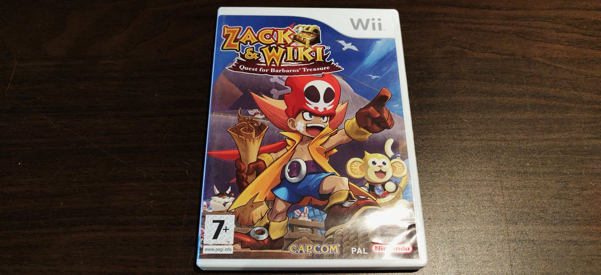  #100Games100DaysDay 46/100: Zack & Wiki ( #Wii, 2007)Now I haven't played this yet... But, it has recorded great reviews and I picked it up due to  @stopskeletons tweeting about it.I trust Uncle Derek's judgement.