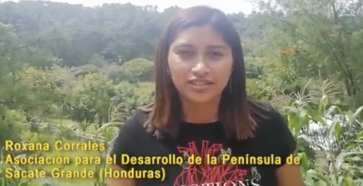 ProtectionInt's tweet photo. #ConoceLasDefensoras | Hoy conocemos a Roxana Corrales, de @adepza en Honduras 🇭🇳, quien nos cuenta que el cuidado emocional y la comunicación son ejes fundamentales de la protección colectiva. #8M2021 #StayWtihDefenders ➡️ https://t.co/dr5jxqzkMO https://t.co/i3jpPap50A
