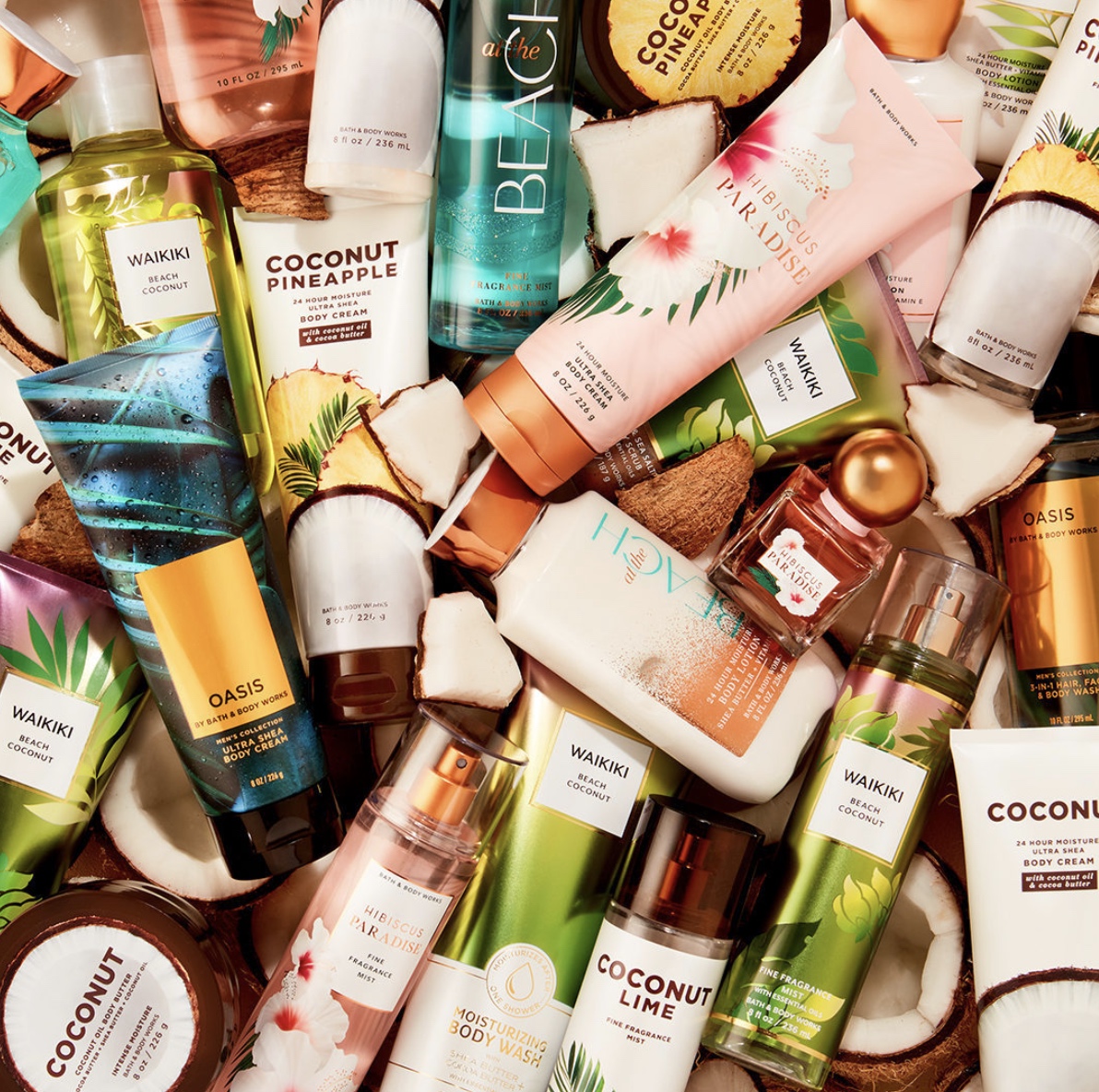 BATH AND BODY WORKS
Fresh from PARADISE! Head to @bathandbodyworks NOW for 🥥 ALL THE WAYS 🥥  to go NUTS for coconut-scented EVERYTHING! 🌴 #sanduskymall #bathandbodyworks