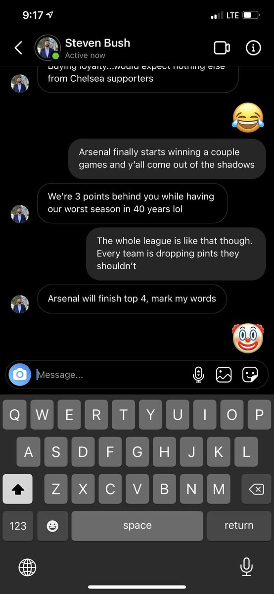 jthomas2525's tweet photo. You think he’s ready to put up the white flag on this yet ?😂@jordan_moss94 https://t.co/KiIttKCXnk