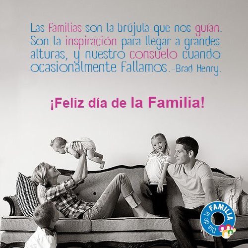 Nunca olvides quién te da la fuerza para cumplir tus objetivos. 
Feliz #DíaDeLaFamilia 👨‍👩‍👧‍👦
#EmpresasXTuBienestar
#FelizDomingo