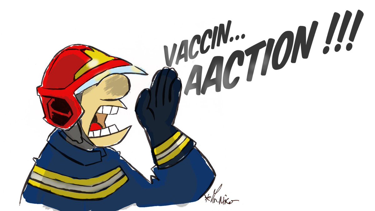 Quand on active les territoires et les sapeurs-#pompiers, on peut alors parler de « vaccinaction ».

#Vaccinaction
#COVID19 #VaccinationCovid