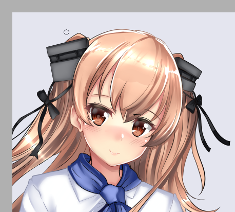 ジョンストン(艦これ) 「片方完成、下は見せられないよ('∀`) 」|火村 モリタカ＠/5月COMITIA144（B51a)/その次は神戸かわさき10のイラスト