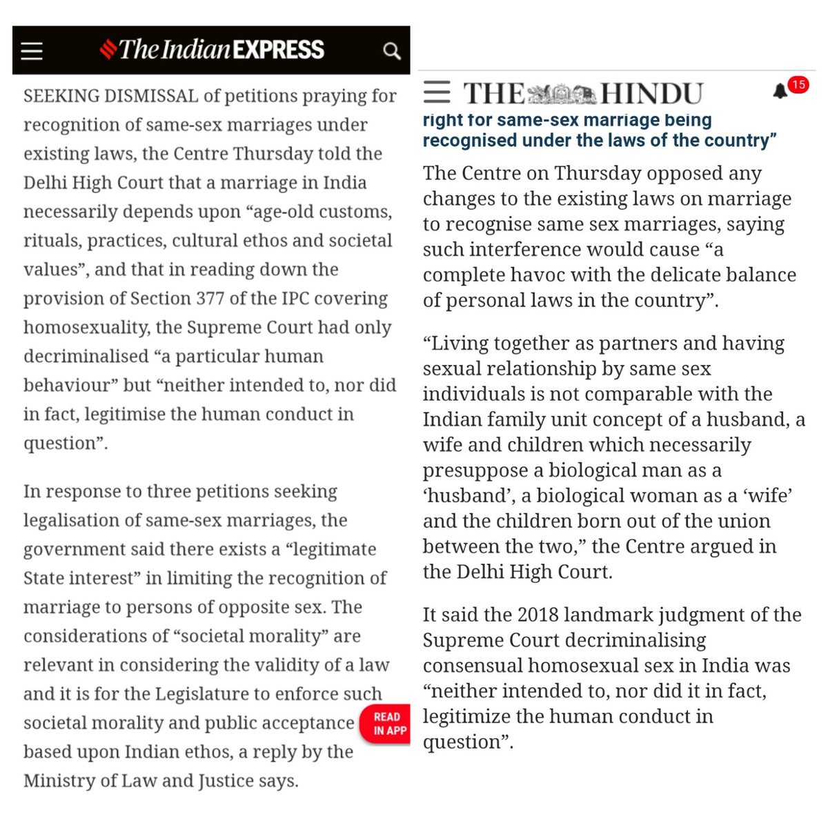 d4Deepti's tweet photo. Why is the #SupremeCourt acting like "high" court lately?

#MaritalRape #SameSexMarriage #ConsentMatters #BlindVerdicts #WhereIsTheJustice https://t.co/DT2FL8lLbe