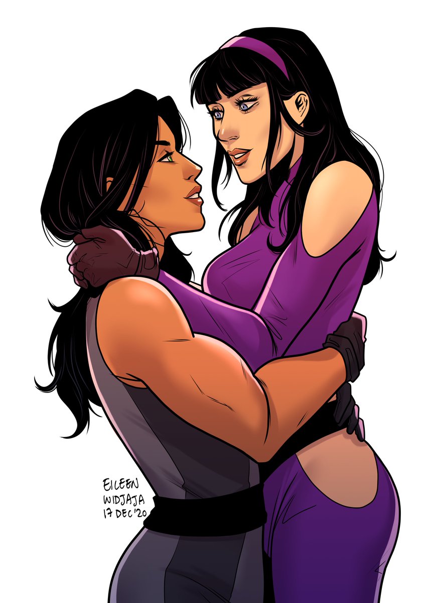 TaliaCellini's tweet photo. Just Laura and Kate bein cuties. with a slightly spicy variant.
Commission by @leendraws 
#LauraKinney #KateBishop #Wolverine #Hawkeye #LauraKate https://t.co/sP0TaGxqfk