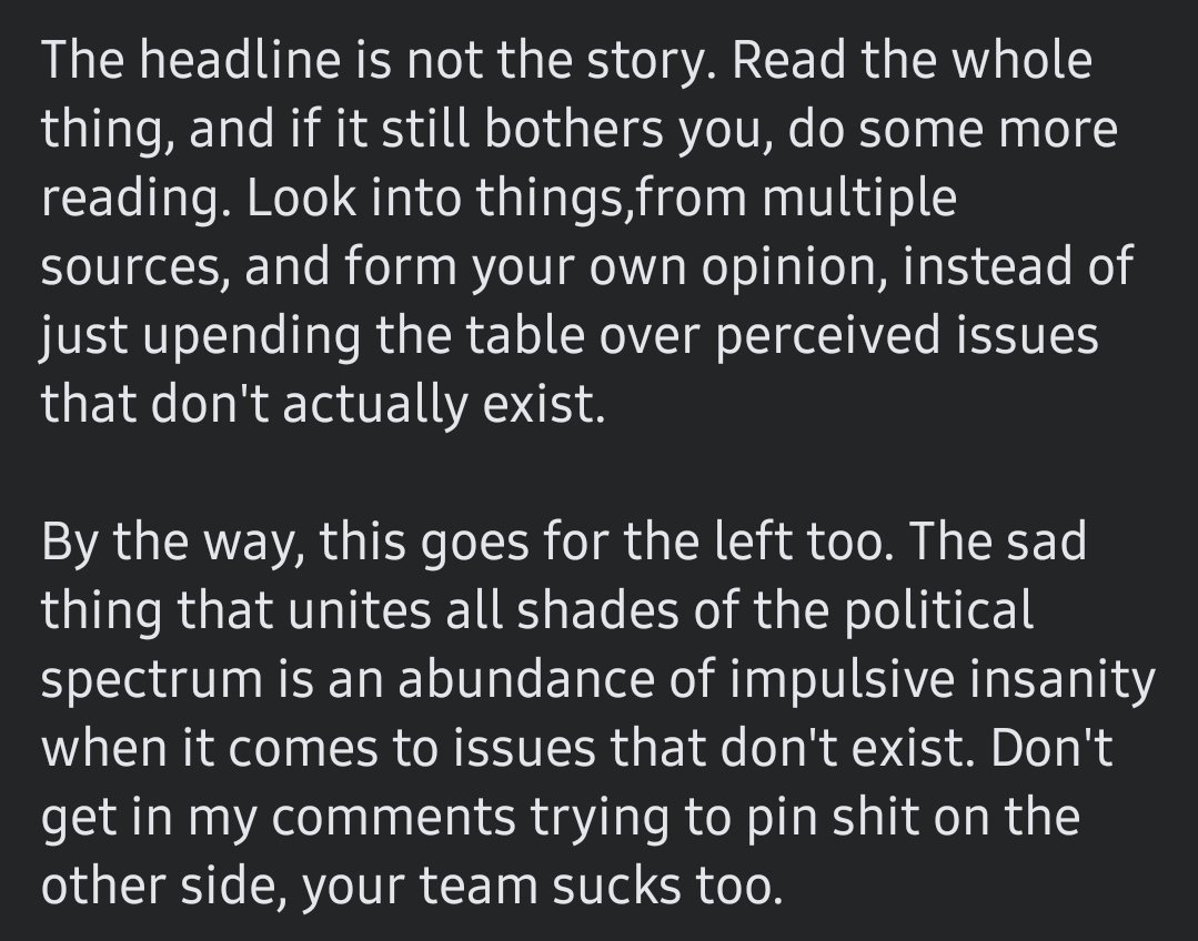 Dalby's tweet photo. GI Joe did not spend all that time teaching you the importance of knowledge for you to post trash memes about bullshit news. https://t.co/16HCgHUglC
