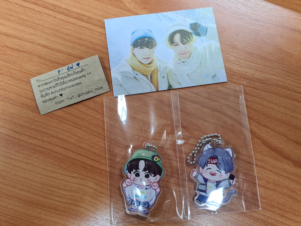 phimraphas's tweet photo. #Chubbymoreview
กอว.โฮปก้ามาถึงอย่างปลอดภัยแล้วค่า น่ารักกกก ขอบคุณมากๆๆนะคะ รอพี่ก้าเราแปบนึงส่งไปพร้อมพี่โฮปด้วยกันนะคะ ขอบคุณที่มาแลกกันนะ @chubby_more https://t.co/BYVoziOOCx
