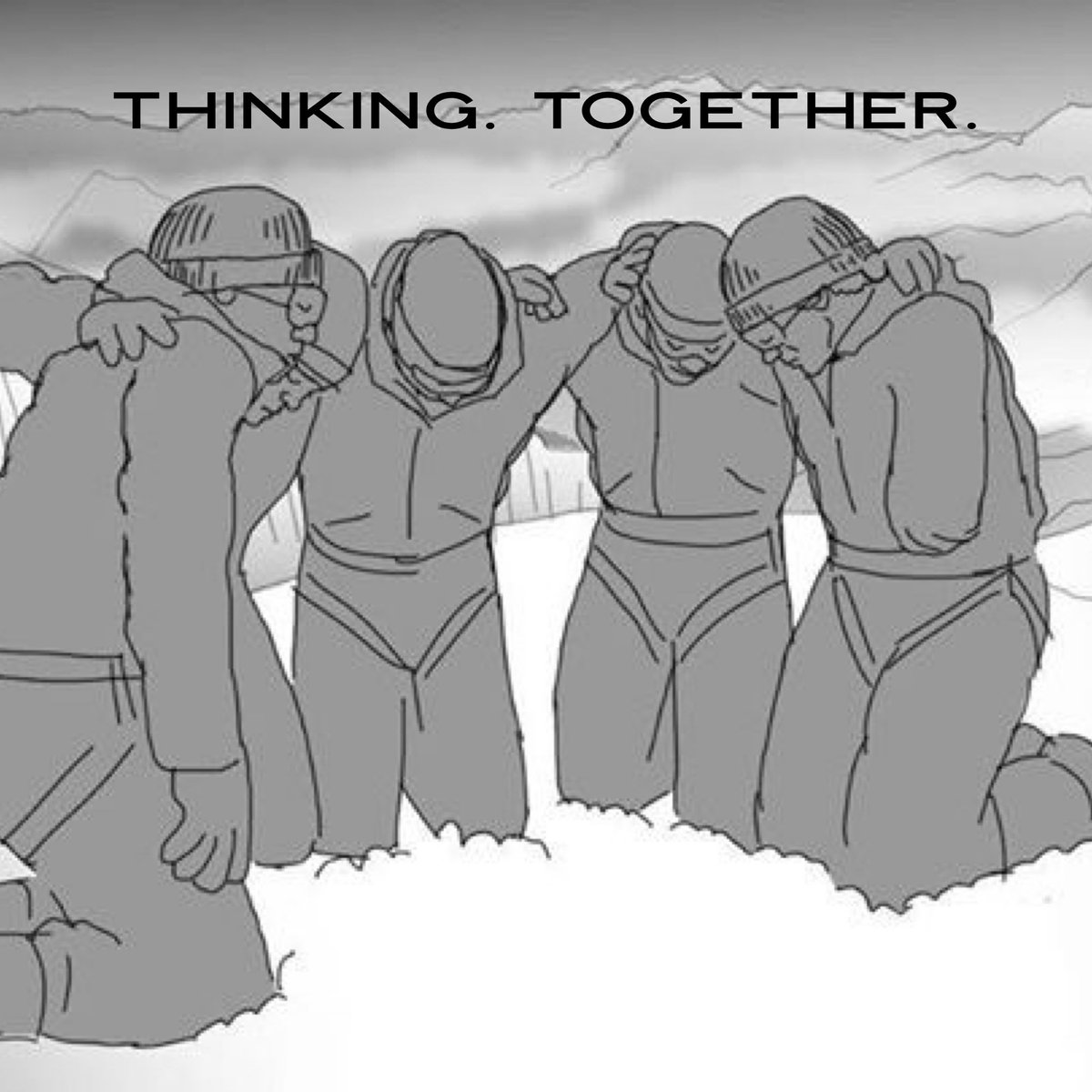 GaryGuller's tweet photo. Yes. “Thinking together opens the possibility for collective leadership to form. Although there is no guarantee it will happen, the triggering event is when one or more group members attempts to understand another’s point of view not to rebut it but simply to understand it.” https://t.co/lUZy32eEmI