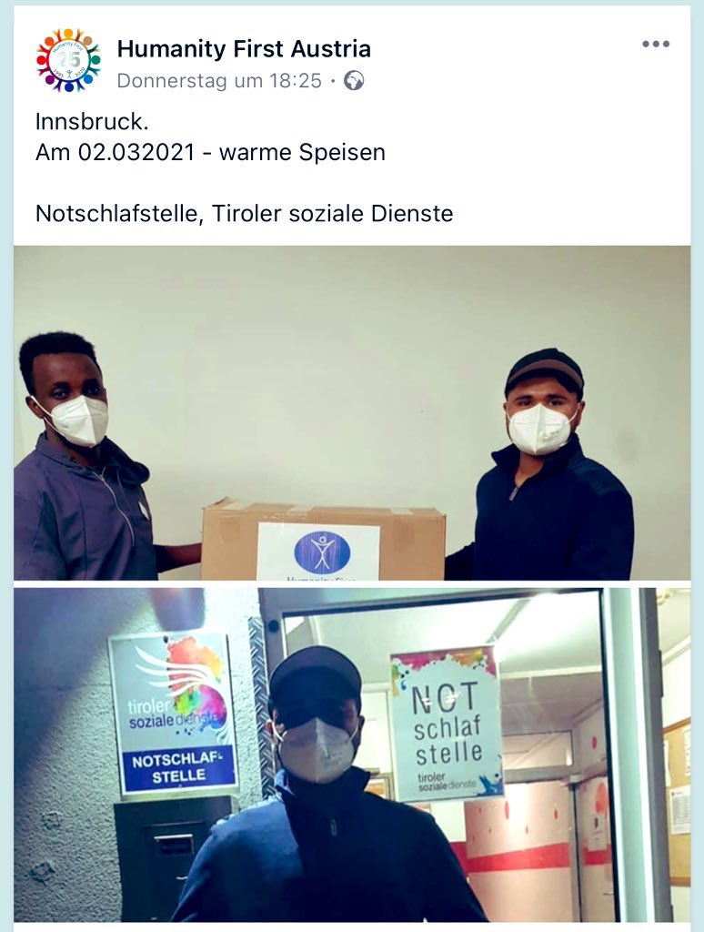 HumanityFirstAT's tweet image. #HumanityFirst #HF #loveforall #hfaustria #humanityfirstaustria #austria