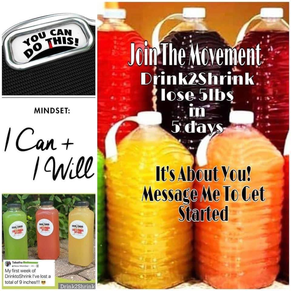 ReginaldBrewin1's tweet photo. Customers are drinking #drink2shrink daily and getting healthy!!! 

You can be one too!!!

It’s easy, it’s simple, we are waiting on you to make the decision to get healthy too! 

Click the link below today!

https://t.co/9uzZCoPSjw https://t.co/796AhkESqY