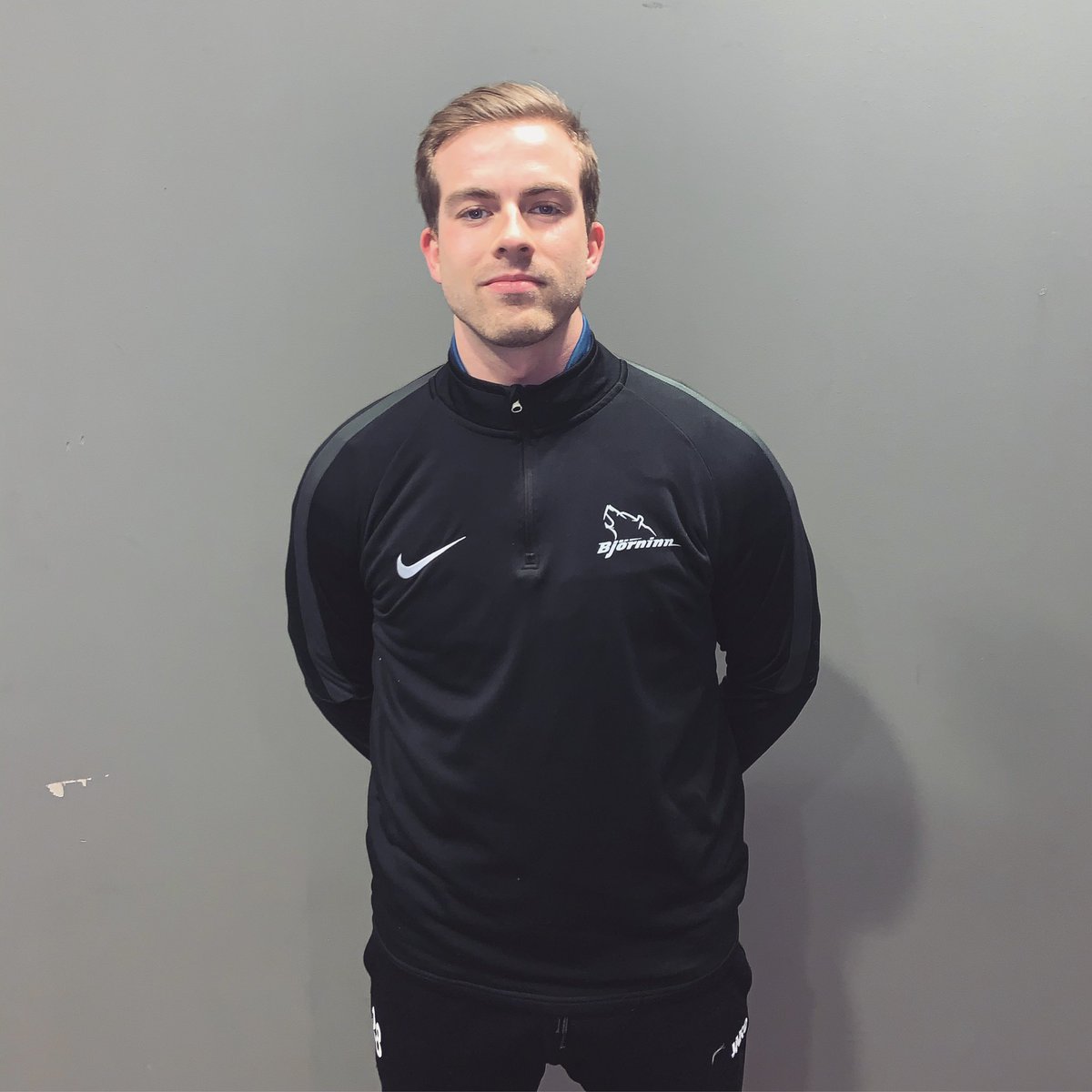 BjorninnF's tweet photo. Við bjóðum velkomna til leiks Eyþór Daða frá @FCvaengir og Kristófer Skúla frá Kormák/Hvöt! #Bjarnarlega @Fotboltinet https://t.co/AAP2bhgjMB