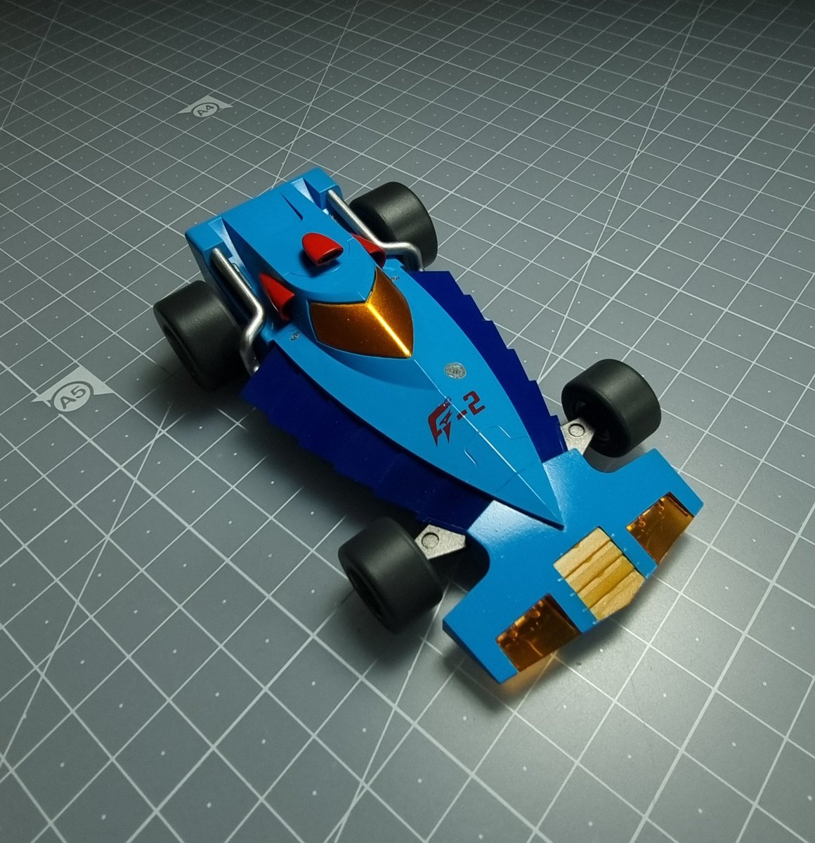 ArMagus88's tweet image. Academy Models Gatchaman G-2 😁
#academymodels #plamodel #gatchaman #scienceninjateam #scienceninjateamgatchaman  #kenwashio #kentheeagle #joeasakura #joethecondor #juntheswan #jinpeitheswallow #battleoftheplanets #gforce #armagus88 #ガッチャマン #科学忍者隊ガッチャマン