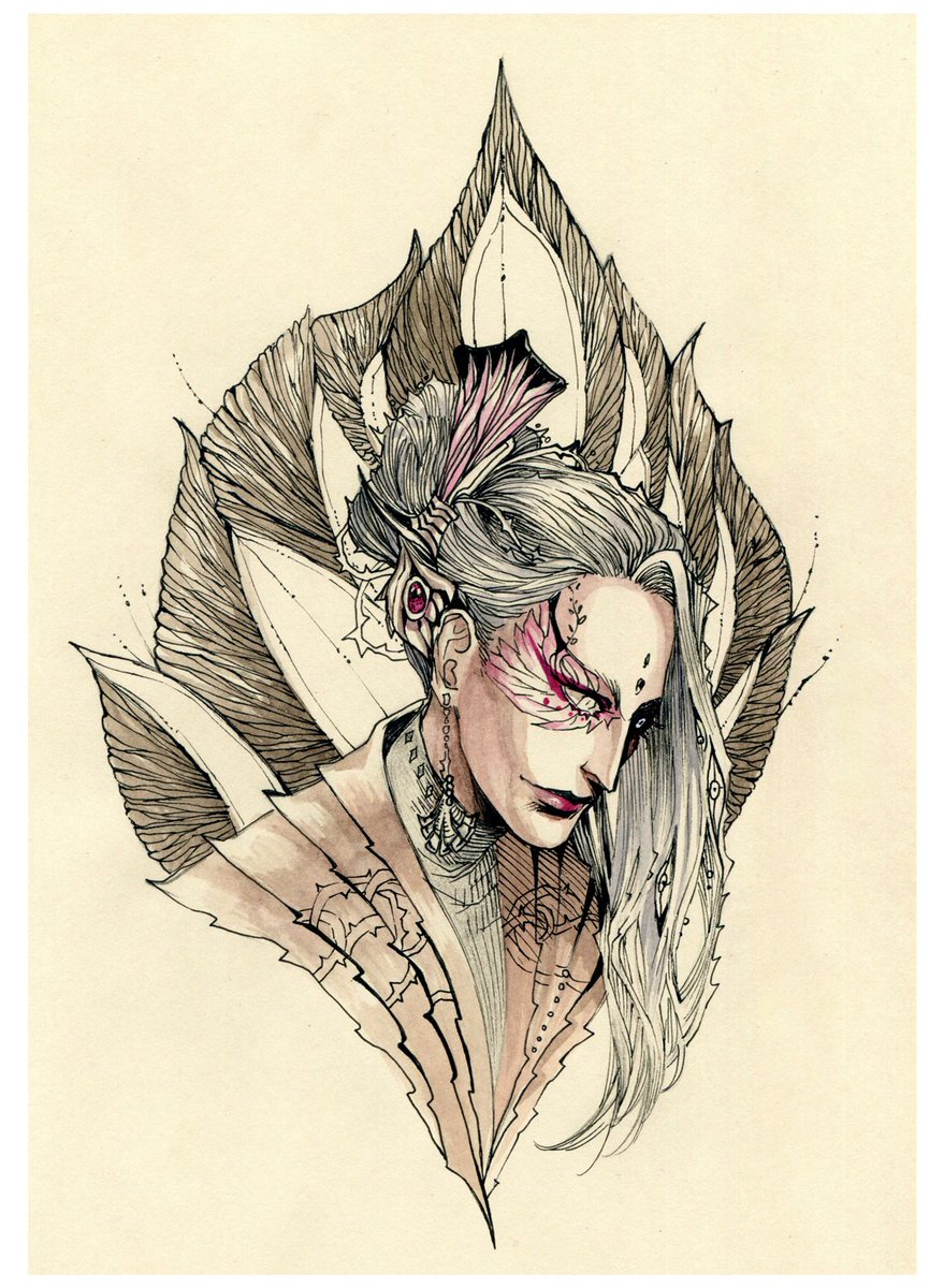 Dragonfly wings. 
Романтический демон в стрекозиных крыльях) 
#mangaart #originalcharacter