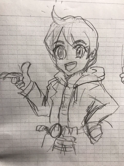 戦兎くん描いた? 