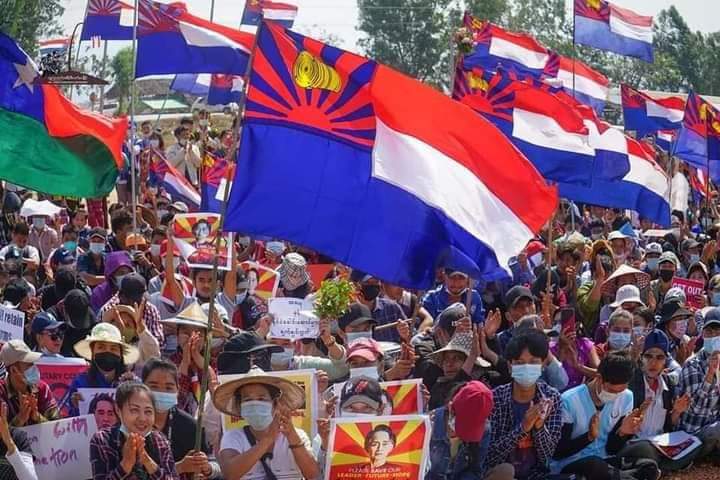 XiaoMonBo1's tweet photo. Congratulations to Kayin State! 

 CDM 100% (ကရင္ျပည္နယ္)ေအာင္ျမင္ေၾကာင္း..
ခ်စ္လိုက္တာ....(ကရင္ျပည္နယ္ )ႀကီးရယ္...

#CDM_Is_the_Answer
#Savemyanmarfrommilaritycoup
#WhatsHappeningInMyanmar
#ReleaseAllDetainees https://t.co/vqPKtubydx