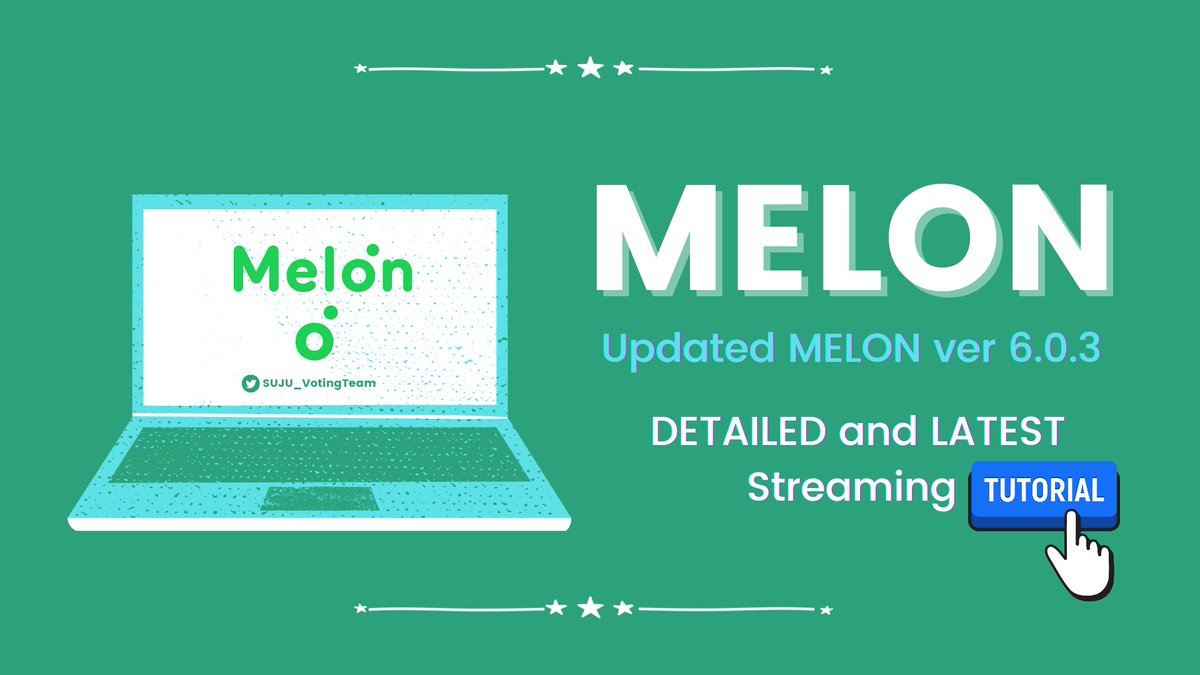 SUJU_VotingTeam's tweet photo. [MELON] ver 6.0.3 Latest and Detailed Streaming Tutorial 

📥 60% DOWNLOADS
🎧 40% STREAMS

✨(thread)✨

#SUPERJUNIOR #슈퍼주니어 @SJofficial https://t.co/gNVR4D6v7Q