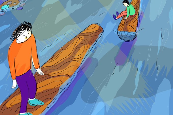 川下りのtwitterイラスト検索結果