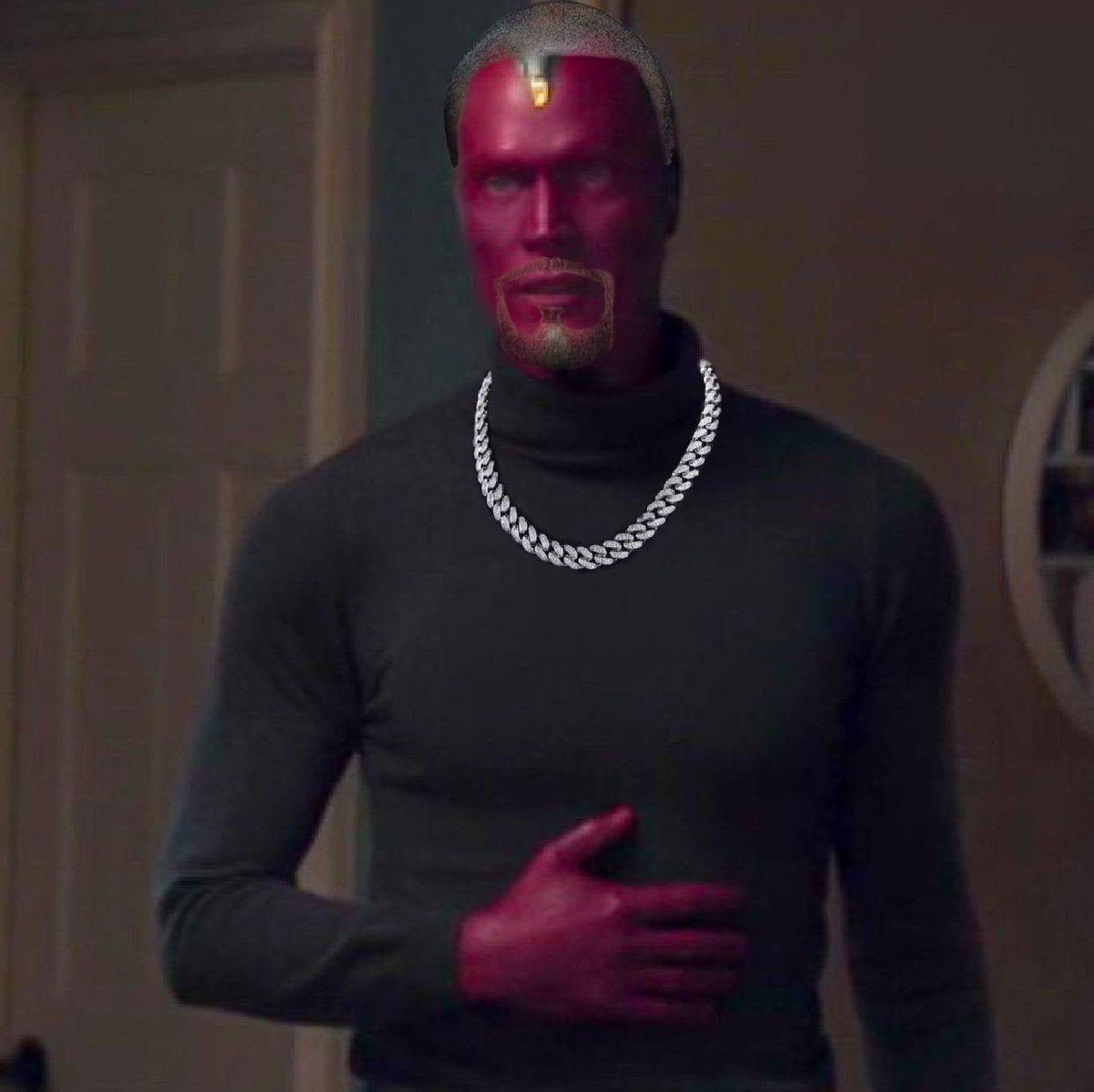 J_Scott2017's tweet photo. VisShawn is made from Wakandan Vibranium soo you do the math https://t.co/qLqBk0QW6R