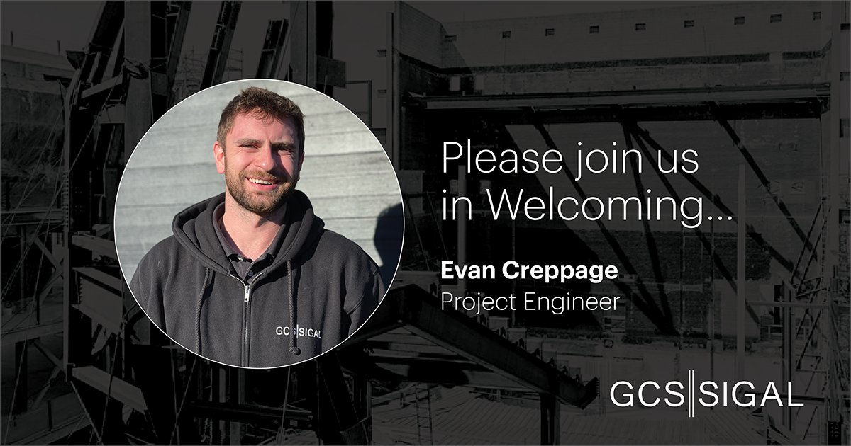 Evan – our newest team member, joins GCS-SIGAL as Project Engineer.  He has a keen understanding of how our construction projects can affect the surrounding community, and shares our commitment to maintaining a good standing with our neighbors.