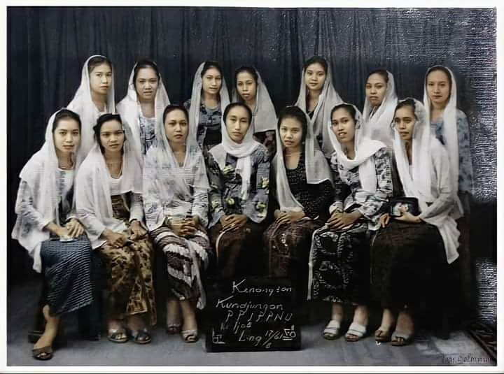 Foto kenangan PPIPPNU dalam suatu kunjungan, thn 1961
#IndonesiaTempoDoeloe