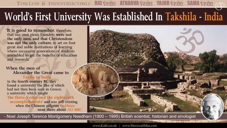 KishorePrabhala's tweet photo. @umii7103 @AskAnshul The first University on earth is #Takshasila and next #Nalanada as archaeological proofs are there in many universities m, undisputed, here are some https://t.co/kbyW9KNVLS