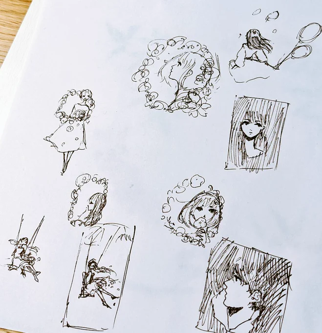 こういうグッズをSUZURIとかで出したいなと描いてはいるんだけど なかなか本番に踏み出せないというか時間がとれない