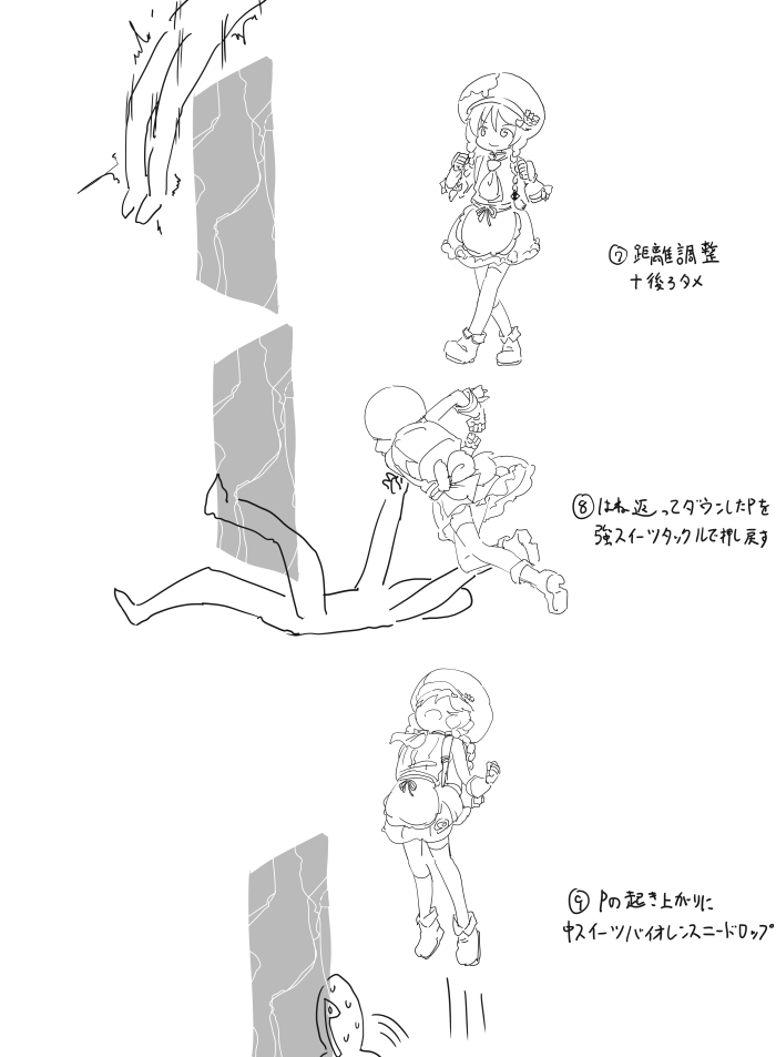 ファンボックスに『ガー不スイーツコンボを決めるバトル☆バレンタイン三好紗南』リクエストが来ていたので描きました、BGMは三好紗南ちゃんが歌う『CRAZY CHILI DOG』 