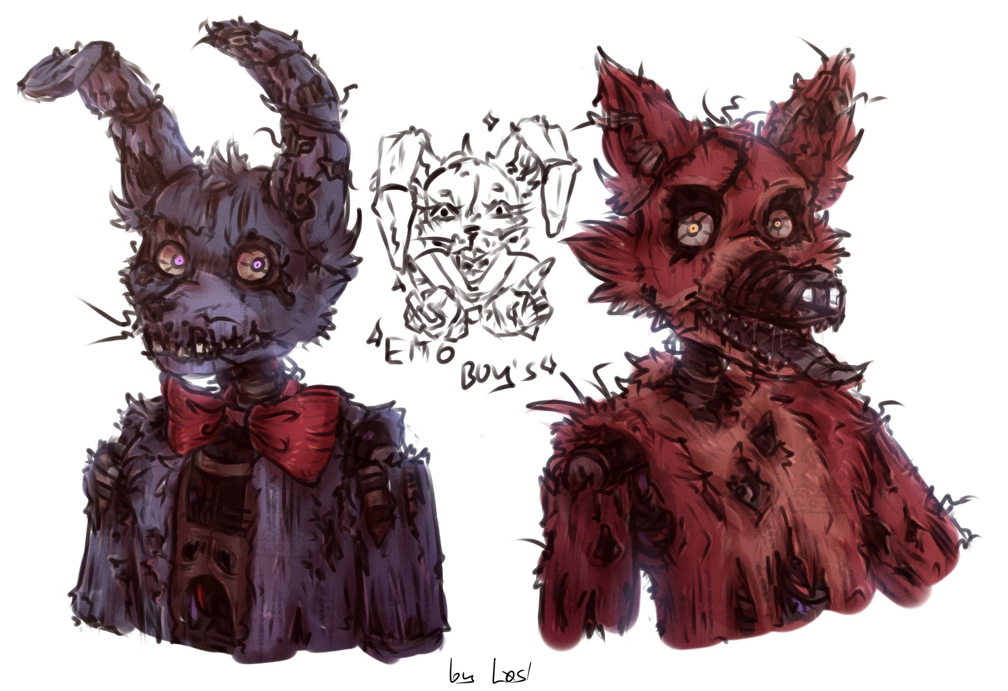 FNAF Security Breach Фокси